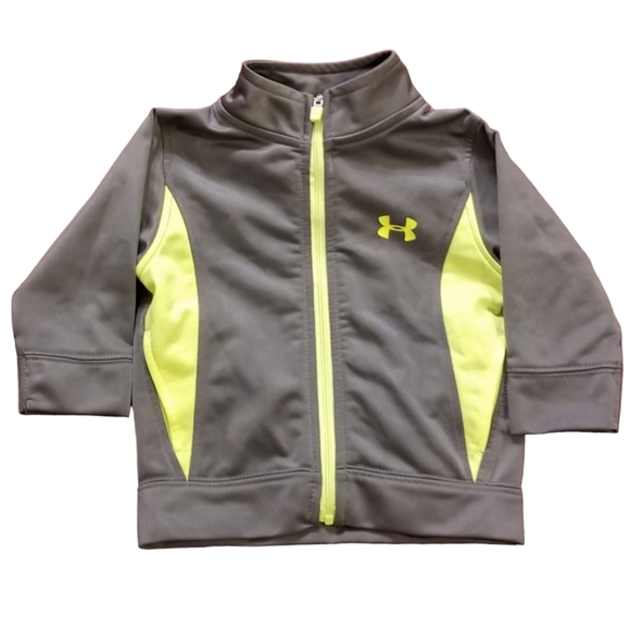 Under Armour Precision Tricot Graphite Jacket 3-6 months - Picture 1 of 14